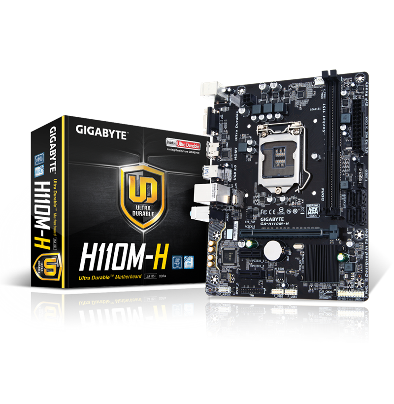 MAINBOARD GYGABYTE H110M H