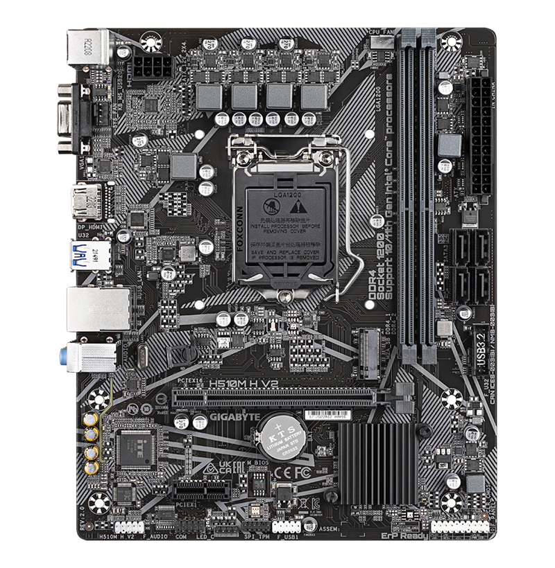 MAINBOARD GIGABYTE H510M-H V2
