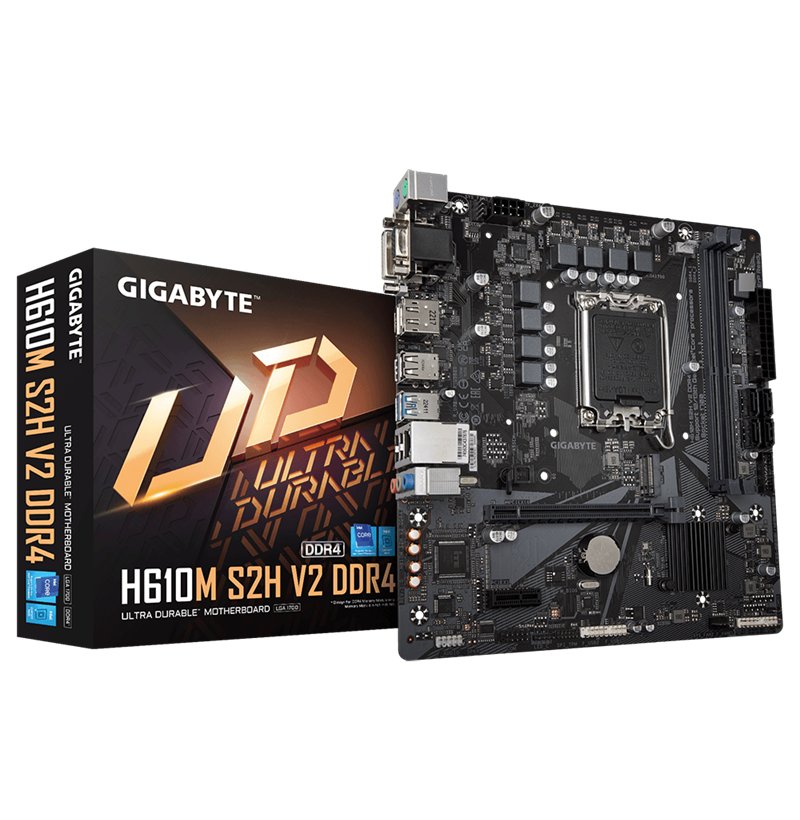 MAINBOARD GIGABYTE H610M S2H V2 DDR4