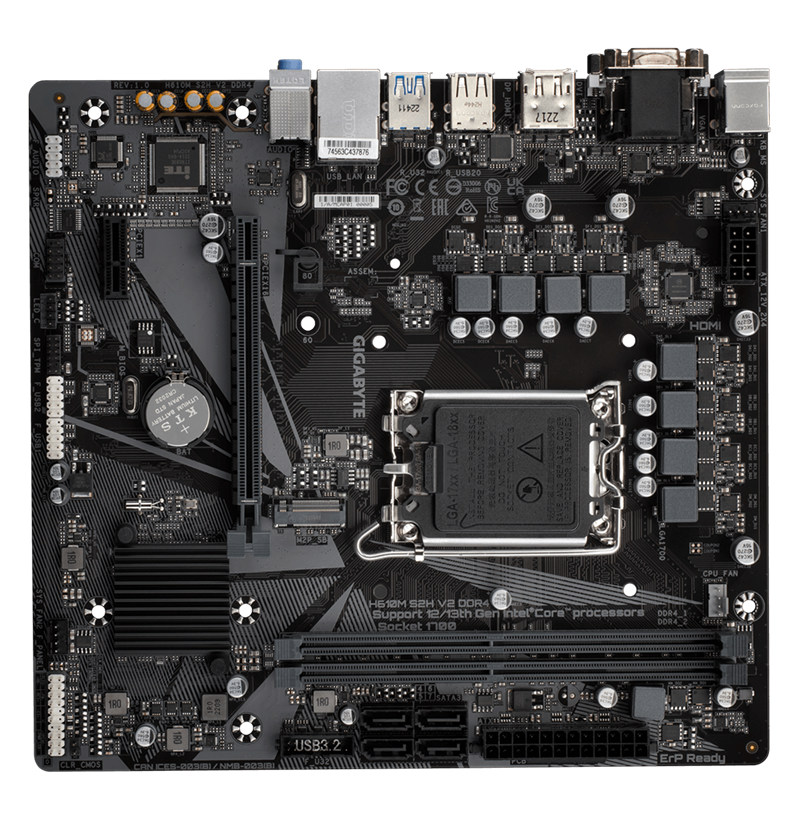 MAINBOARD GIGABYTE H610M S2H V2 DDR4