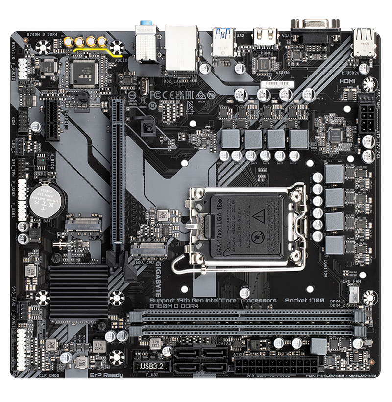 MAINBOARD GIGABYTE B760M A ELITE DDR4