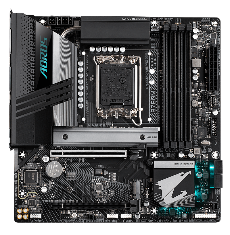 MAINBOARD GIGABYTE B760M AORUS PRO DDR4