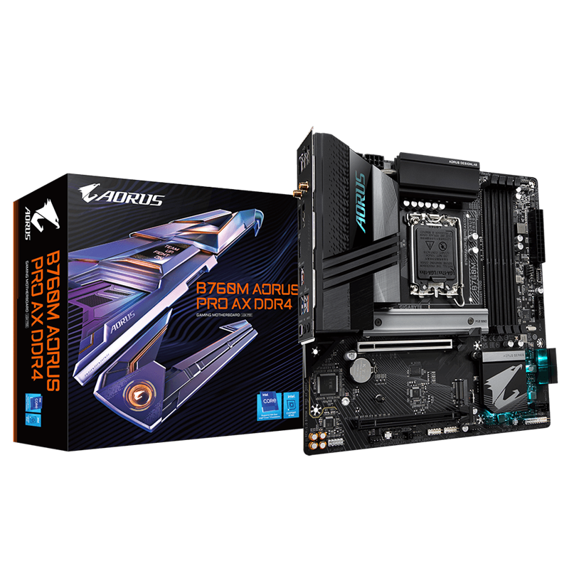 MAINBOARD GIGABYTE B760M A PRO AX DDR4
