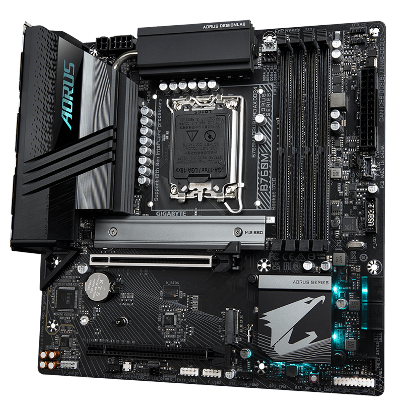 MAINBOARD GIGABYTE B760M A PRO AX DDR4