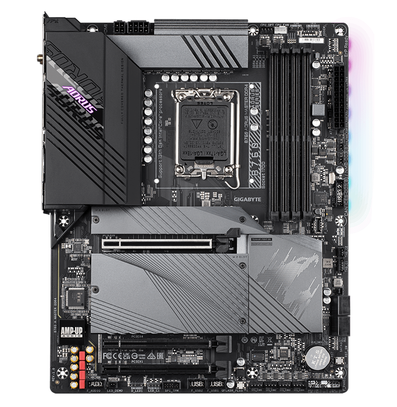 MAINBOARD GIGABYTE B760 AORUS MASTER DDR4