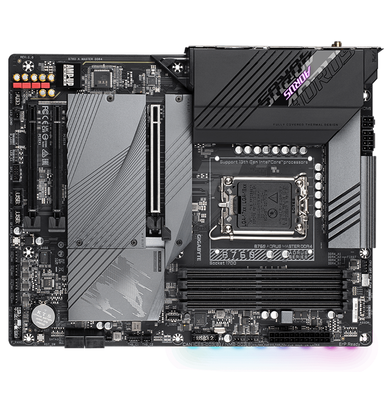 MAINBOARD GIGABYTE B760 AORUS MASTER DDR4