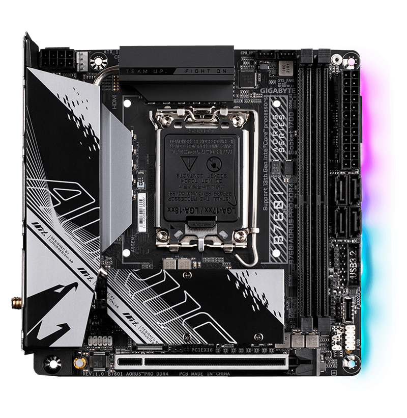 MAINBOARD GIGABYTE B760I AORUS PRO DDR4