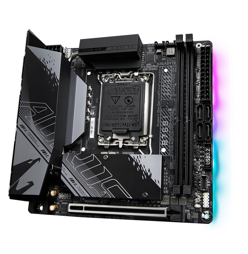 MAINBOARD GIGABYTE B760I AORUS PRO DDR4