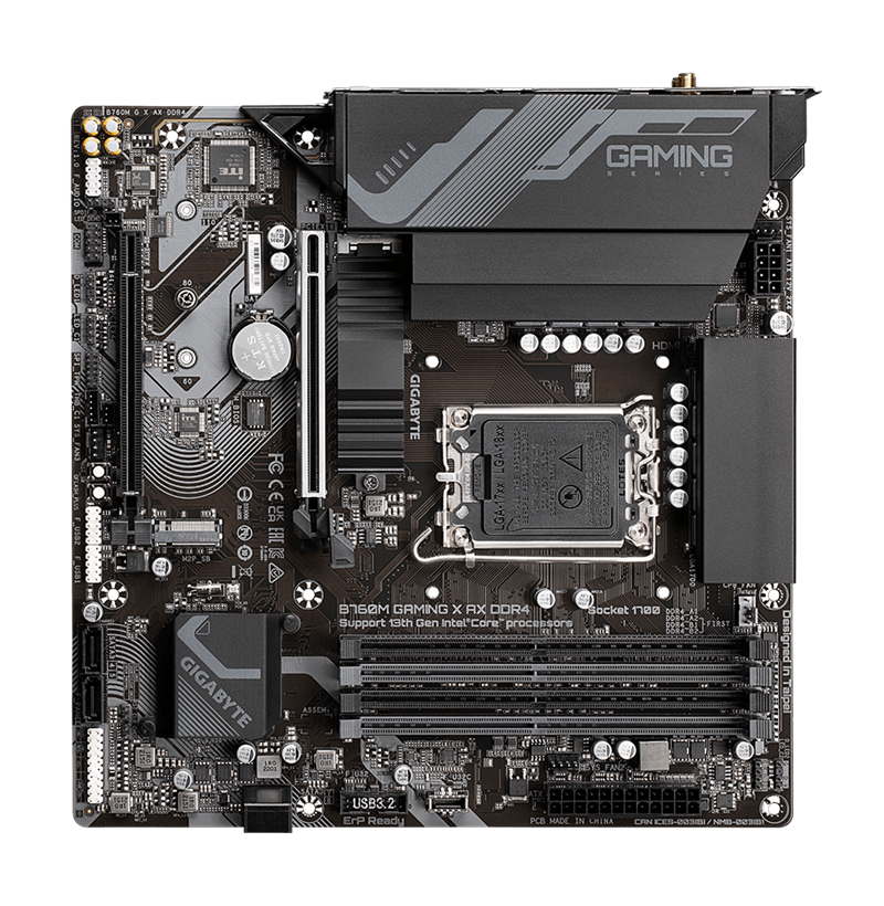 MAINBOARD GIGABYTE B760M GAMING X AX DDR4