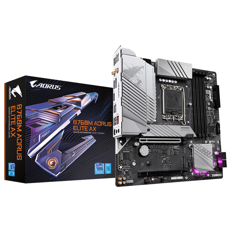 MAINBOARD GIGABYTE B760M AORUS ELITE AX