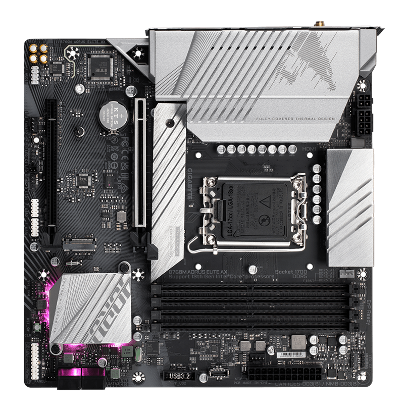 MAINBOARD GIGABYTE B760M AORUS ELITE AX
