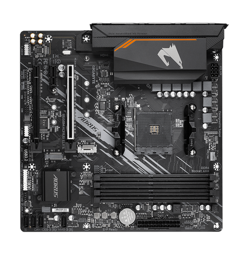 MAINBOARD GIGABYTE B550M AORUS ELITE 