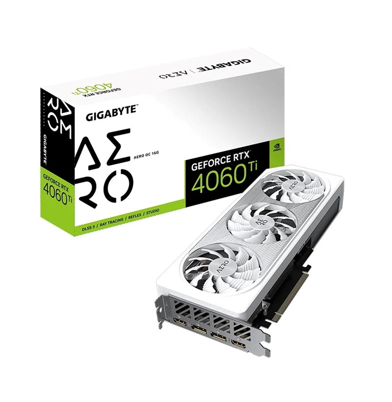 CARD MÀN HÌNH GIGABYTE GEFORCE RTX 4060 TI AERO OC 16GB GDDR6