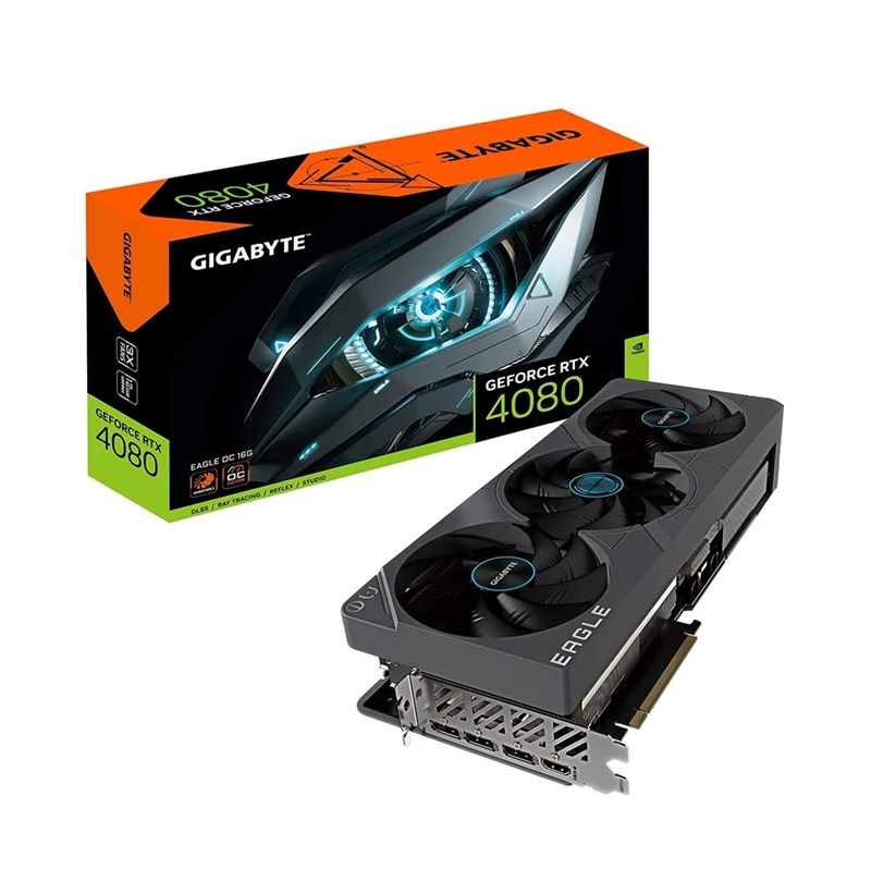 CARD MÀN HÌNH GIGABYTE GEFORCE RTX 4080 16GB EAGLE OC 16GB GDDR6X
