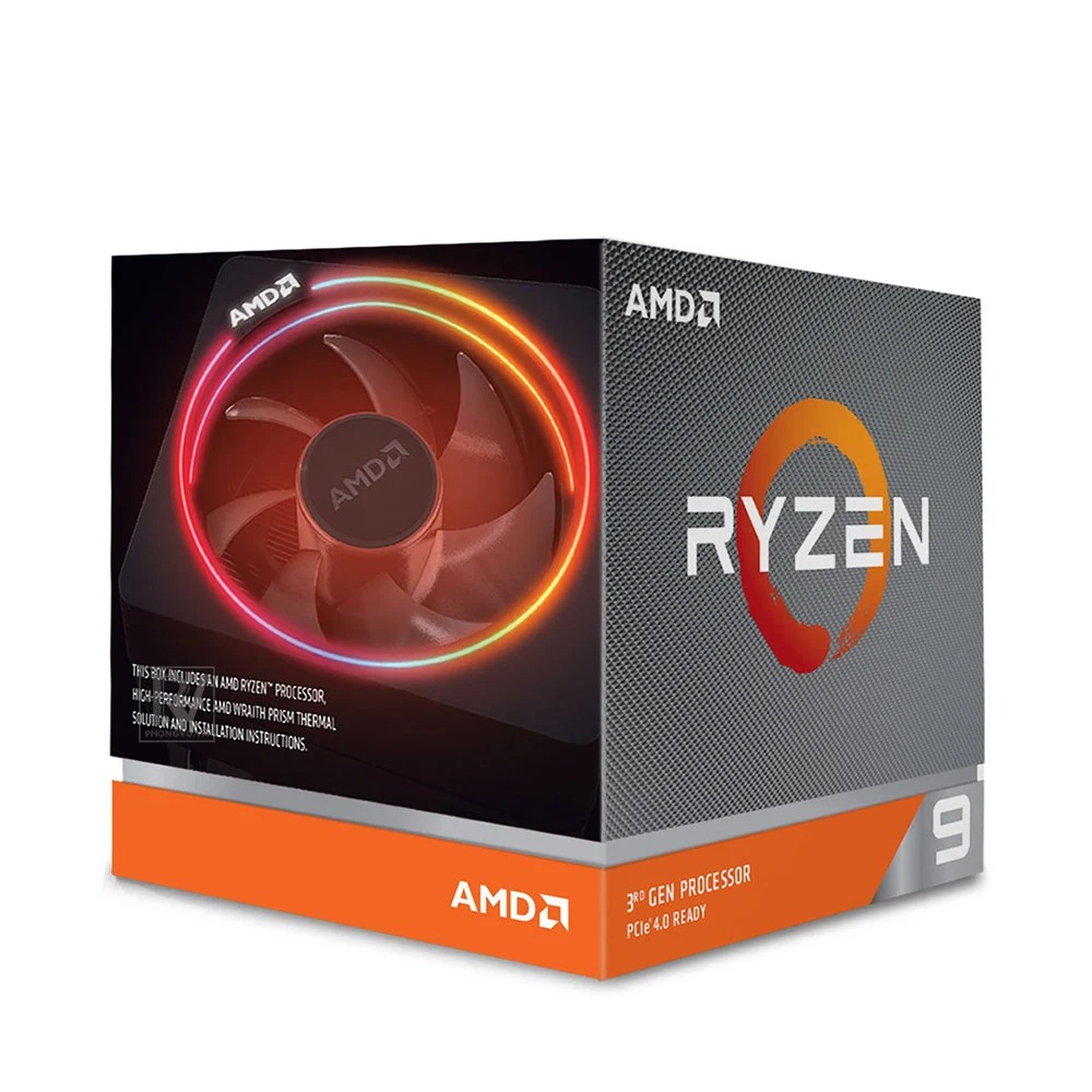 CPU AMD RYZEN 9 3900X (12C/24T, 3.8 GHz - 4.6 GHz, 64MB) - AM4