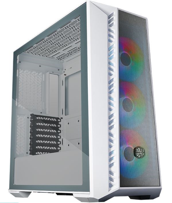 VỎ MÁY TÍNH COOLER MASTER MASTERBOX 520 MESH ARGB WHITE