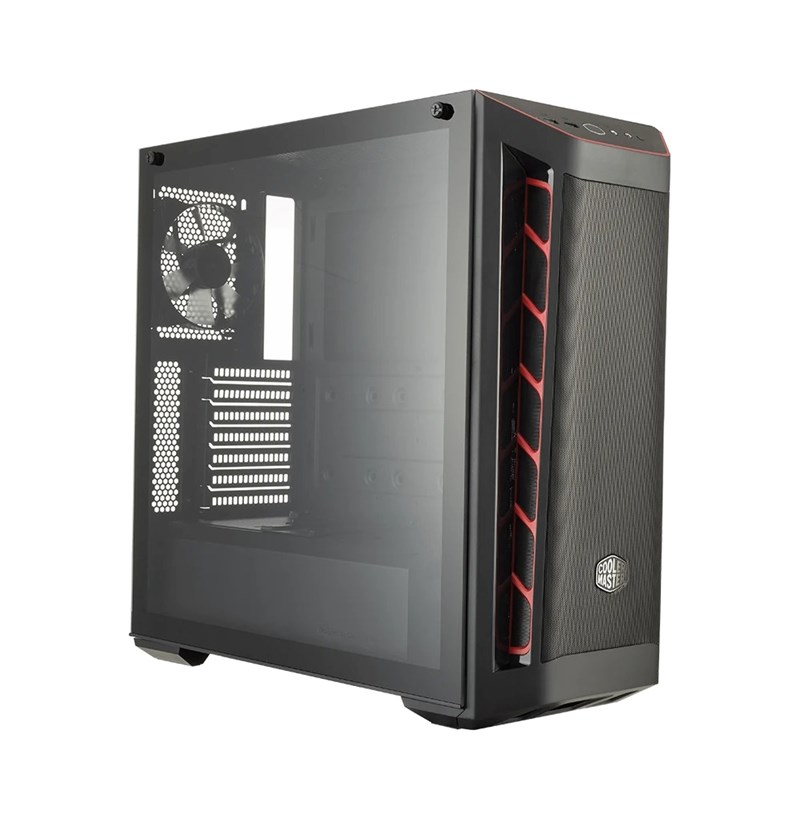 VỎ MÁY TÍNH COOLER MASTER MASTERBOX MB511 TG RED TRIM