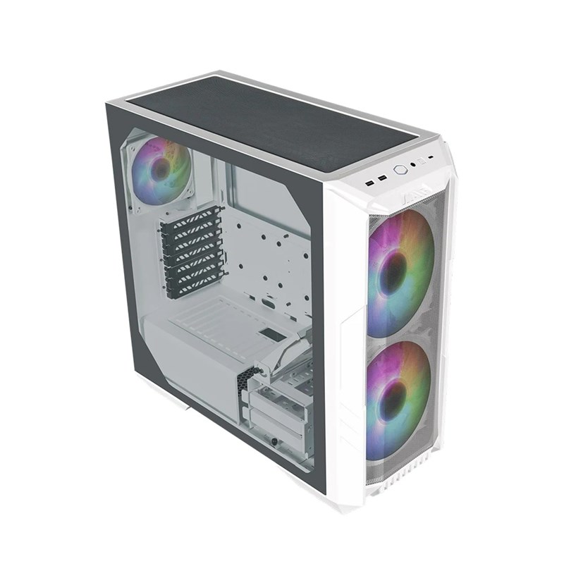 VỎ MÁY TÍNH COOLER MASTER MASTERCASE HAF 500 WHITE