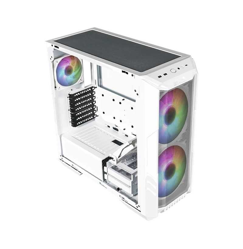VỎ MÁY TÍNH COOLER MASTER MASTERCASE HAF 500 WHITE