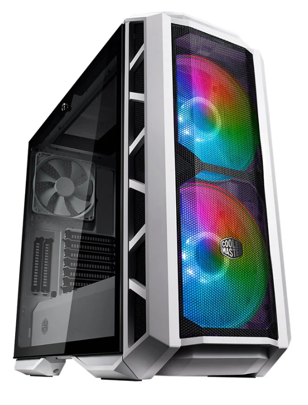 VỎ MÁY TÍNH COOLER MASTER MASTERCASE H500P TG MESH WHITE ARGB