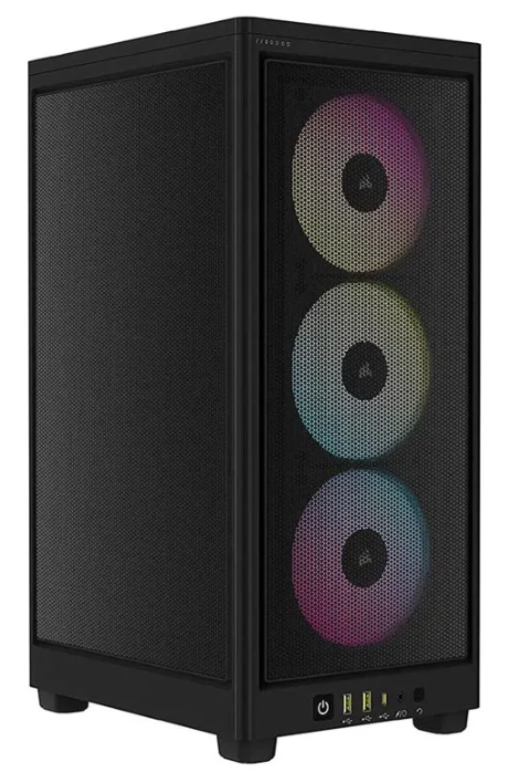 VỎ MÁY TÍNH CORSAIR iCUE 2000D RGB AIRFLOW - ITX TOWER - BLACK
