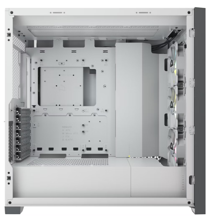 VỎ MÁY TÍNH CORSAIR iCUE 5000X RGB TG WHITE