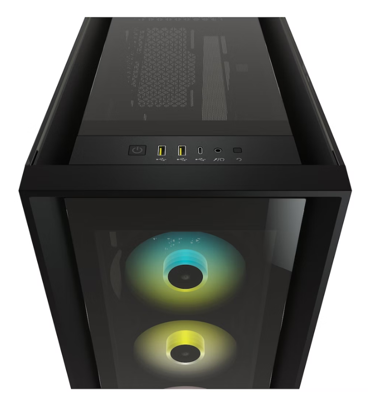 VỎ MÁY TÍNH CORSAIR iCUE 5000X RGB TG BLACK