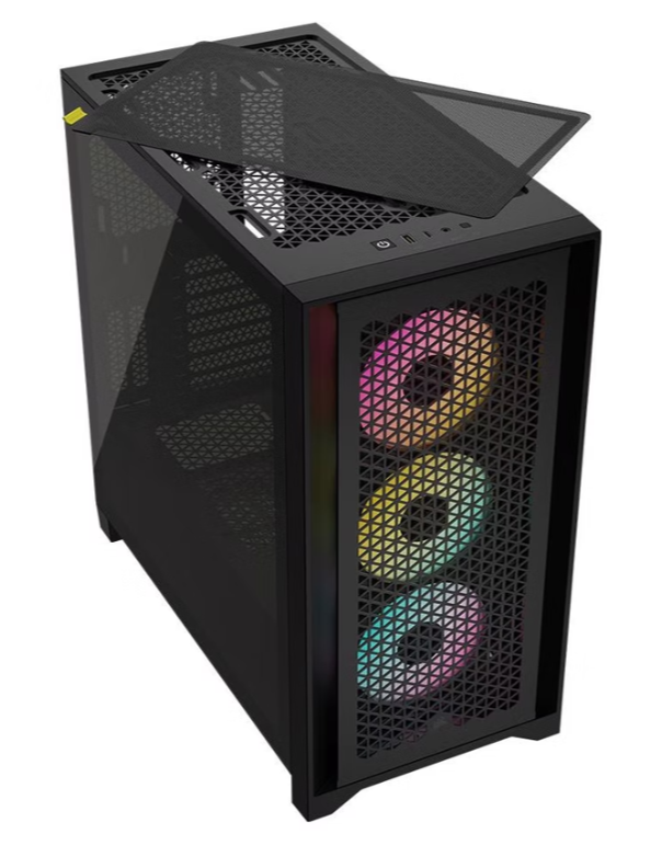 VỎ MÁY TÍNH CORSAIR iCUE 4000D RGB AIRFLOW BLACK