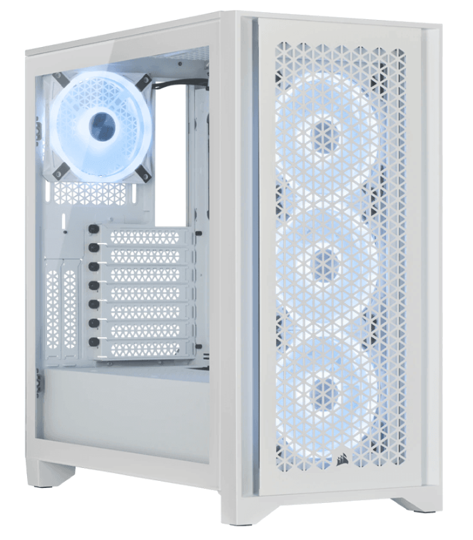 VỎ MÁY TÍNH CORSAIR iCUE 4000D RGB AIRFLOW QL TRUE WHITE