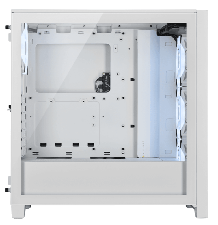 VỎ MÁY TÍNH CORSAIR iCUE 4000D RGB AIRFLOW QL TRUE WHITE