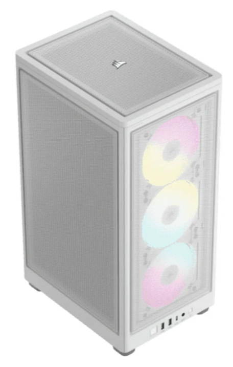 VỎ MÁY TÍNH CORSAIR iCUE 2000D RGB AIRFLOW - ITX TOWER - WHITE