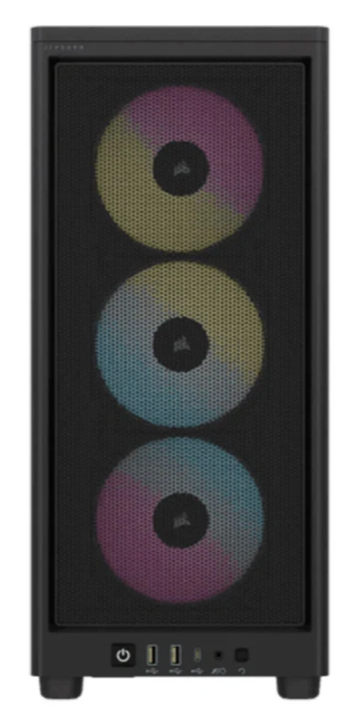 VỎ MÁY TÍNH CORSAIR iCUE 2000D RGB AIRFLOW - ITX TOWER - BLACK