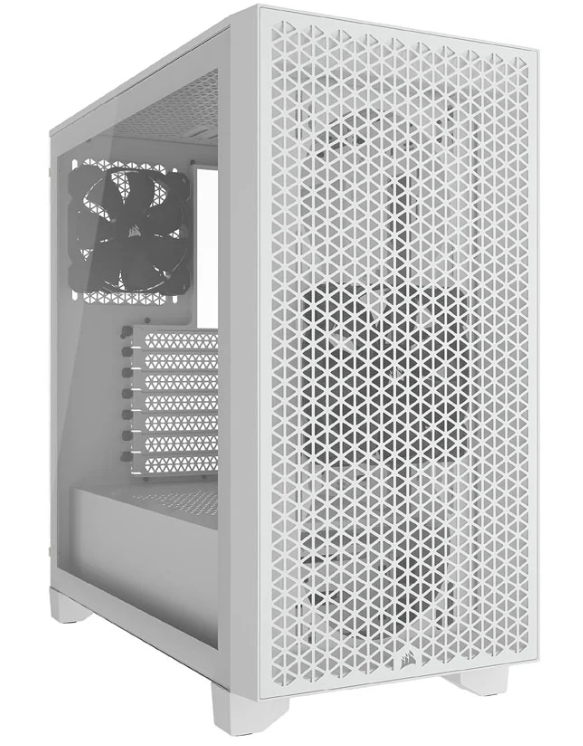 VỎ MÁY TÍNH CORSAIR 3000D AIRFLOW TEMPERED GLASS MID-TOWER, WHITE