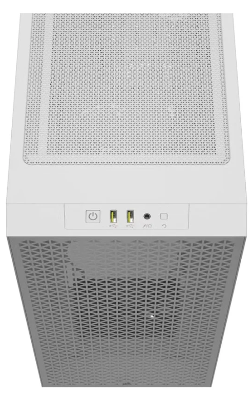 VỎ MÁY TÍNH CORSAIR 3000D AIRFLOW TEMPERED GLASS MID-TOWER, WHITE