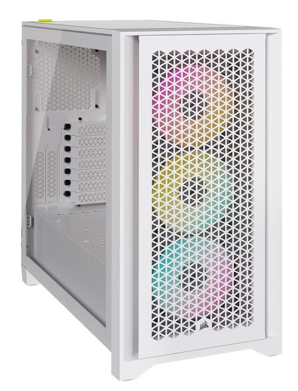 VỎ MÁY TÍNH CORSAIR iCUE 4000D RGB AIRFLOW, TRUE WHITE