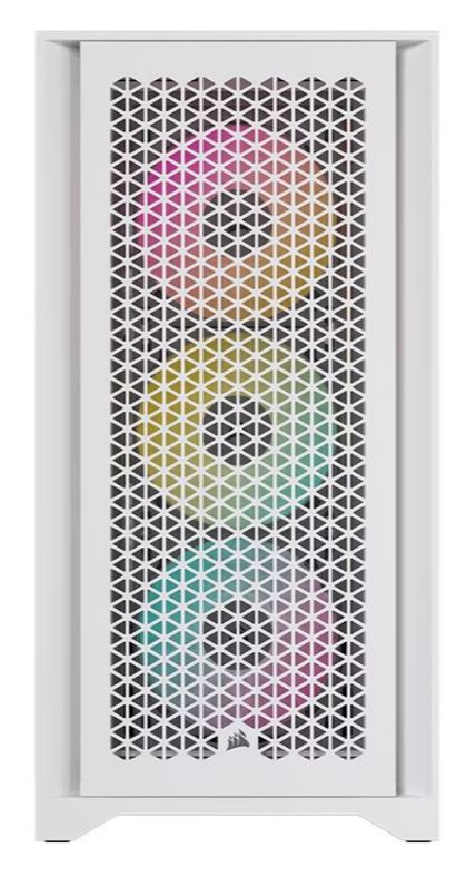 VỎ MÁY TÍNH CORSAIR iCUE 4000D RGB AIRFLOW, TRUE WHITE