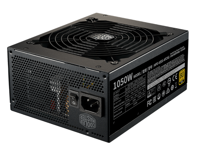 NGUỒN MÁY TÍNH COOLER MASTER MWE GOLD V2 1050W 80 PLUS FULL MODULAR