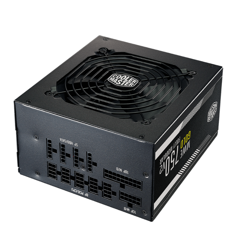 NGUỒN MÁY TÍNH COOLER MASTER MWE GOLD V2 750 750W  80 PLUS GOLD FULL MODULAR