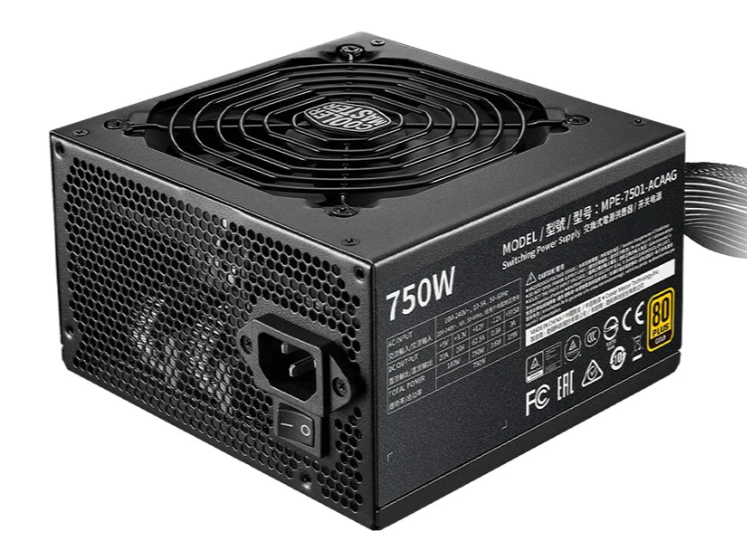 NGUỒN MÁY TÍNH COOLER MASTER MWE GOLD V2 750W 80 PLUS GOLD