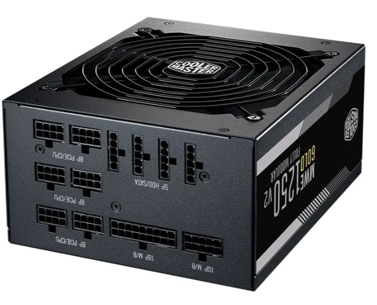 NGUỒN MÁY TÍNH COOLER MASTER MWE GOLD V2 FM 1250W 80 PLUS GOLD FULL MODULAR 