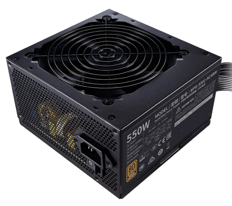 NGUỒN MÁY TÍNH COOLER MASTER MWE BRONZE V2 230V - 550W - 80 PLUS BRONZE