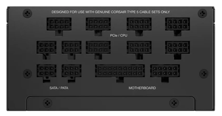 NGUỒN MÁY TÍNH CORSAIR SF1000L - 1000W - 80 PLUS GOLD - FULL MODULAR