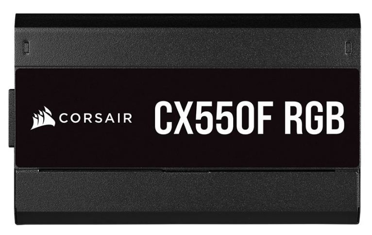 NGUỒN MÁY TÍNH CORSAIR CX550F RGB BLACK - 550W - 80 PLUS BRONZE