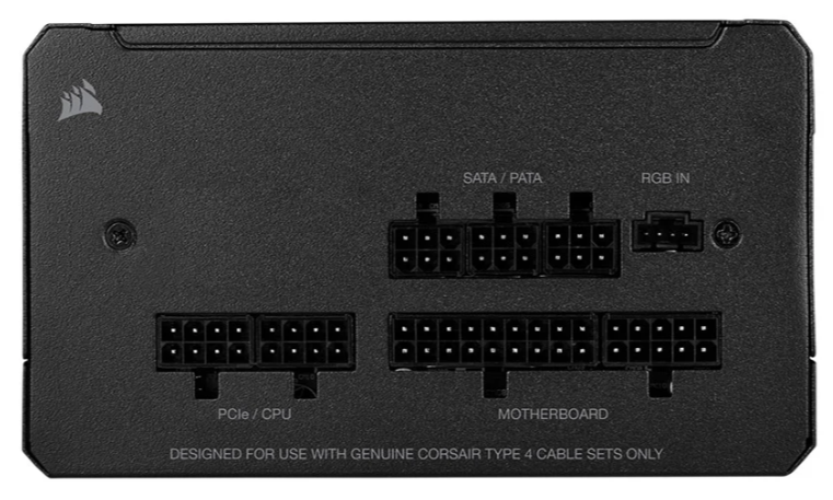 NGUỒN MÁY TÍNH CORSAIR CX550F RGB BLACK - 550W - 80 PLUS BRONZE