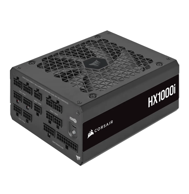 NGUỒN MÁY TÍNH CORSAIR HX1000i PLATINUM - 1000W - 80 PLUS PLATINUM - FULL MODULAR