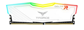 BỘ NHỚ MÁY TÍNH TEAM T-FORCE DELTA WHITE RGB 8GB (1 X 8GB) DDR4 3600MHz