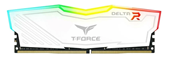 BỘ NHỚ MÁY TÍNH TEAM T-FORCE DELTA WHITE RGB 16GB (1 X 16GB) DDR4 3200MHz