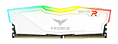 BỘ NHỚ MÁY TÍNH TEAM T-FORCE DELTA WHITE RGB 8GB (1 X 8GB) DDR4 3200MHz