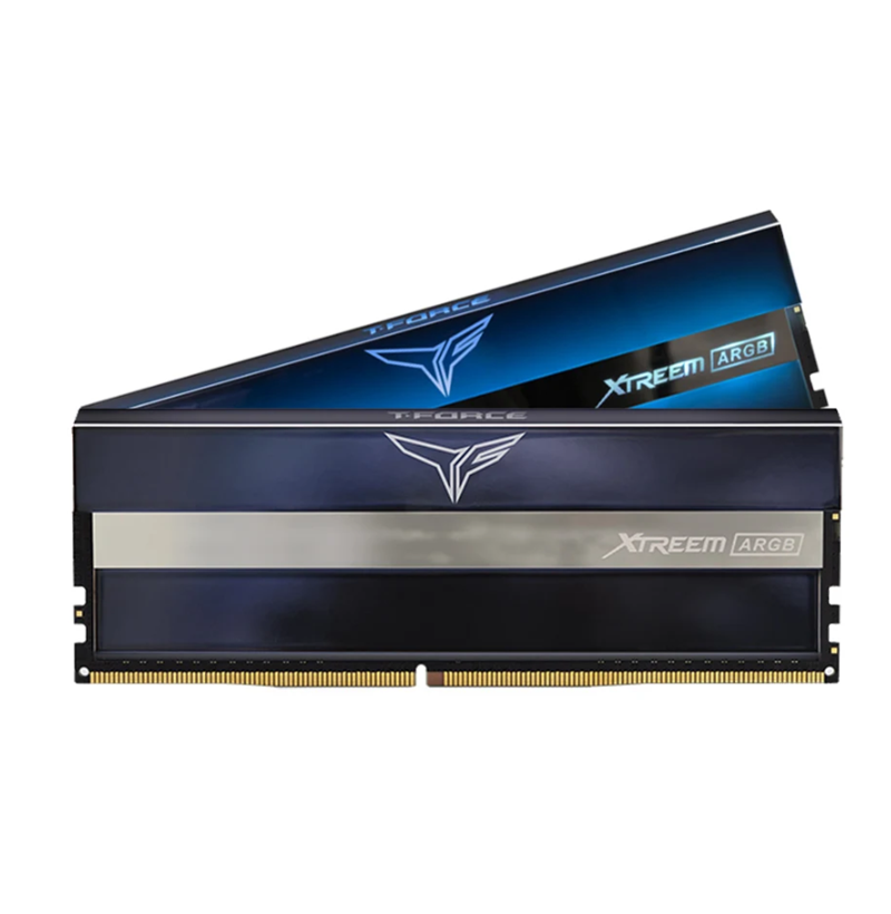 BỘ NHỚ MÁY TÍNH TEAM T-FORCE XTREEM BLUE ARGB 64GB (2 x 32GB) DDR4 3600MHz