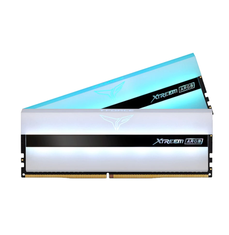 BỘ NHỚ MÁY TÍNH TEAM T-FORCE XTREEM WHITE ARGB 32GB (2 X 16GB) DDR4 3600MHz
